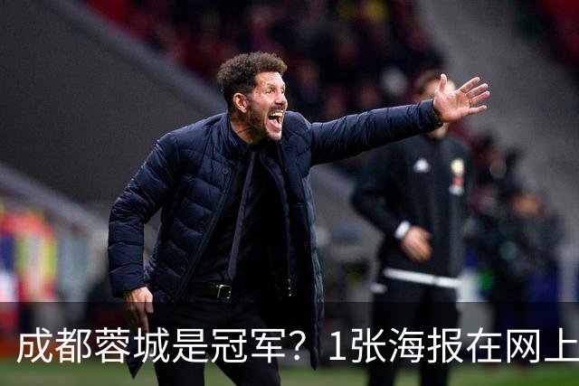 成都蓉城是冠军？1张海报在网上热传：5支中超球队共同托起大连英博冠军梦
