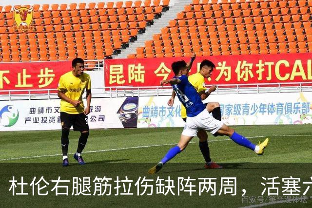 杜伦右腿筋拉伤缺阵两周，活塞六场硬仗内线告急